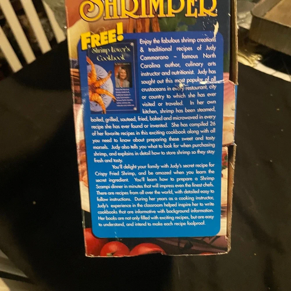 The Shrimper As Seen On TV Shrimp Sheller Deveiner With‎ Cookbook
